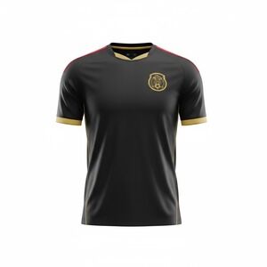 Mexico National Team Away Jersey Black Red‎ Gold Vintage Men's Size Medium